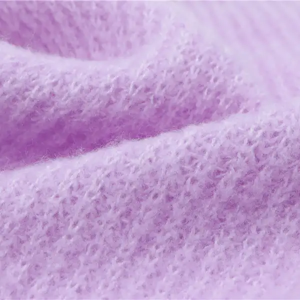 China Yarn  Semi-Worsted Spun Regular Yarn Polyester Wool Elastane purple color buy from China wholesaler bulk order at wholesale price free worldwide shipping Alibaba