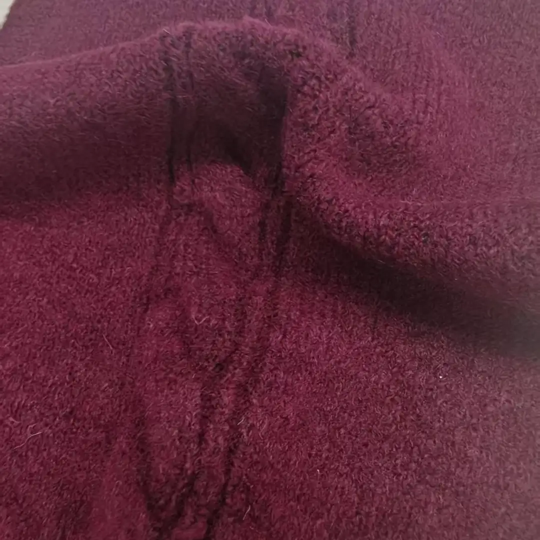 China Yarn  Mossy Yarn Fancy Yarn Acrylic Polyester Recycled Polyester Spandex DEEP CRANBERRY color buy from China wholesaler bulk order at wholesale price free worldwide shipping Alibaba