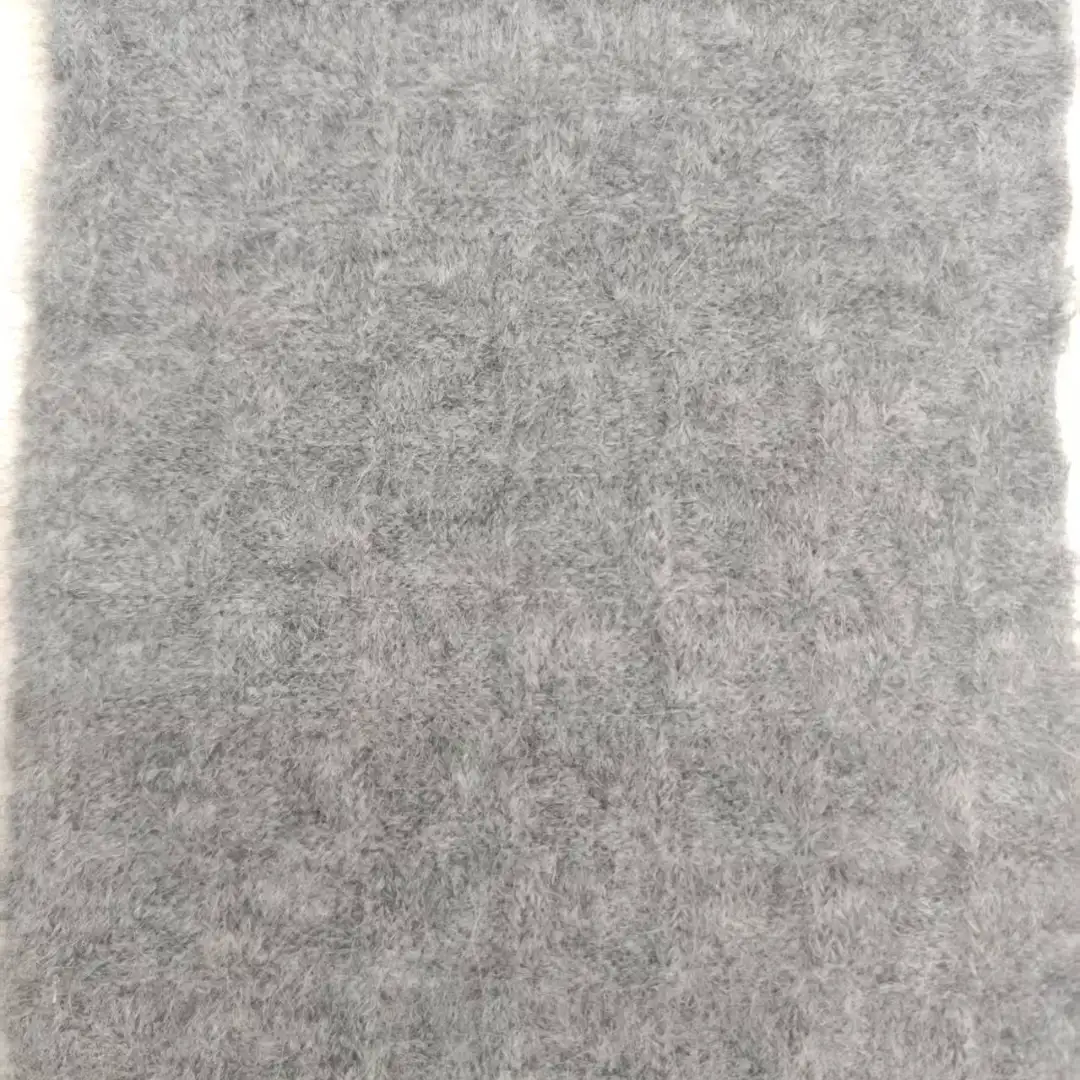 China Yarn for Crop Top,Hoodie,Round Neck Pullover (Sweater),Crop Top Pullover (Sweater),Kids Crew-Neck Cardigan (Sweater) Mossy Yarn Fancy Yarn Alpaca Acrylic Nylon Spandex light gray color buy from China wholesaler bulk order at wholesale price free worldwide shipping Alibaba