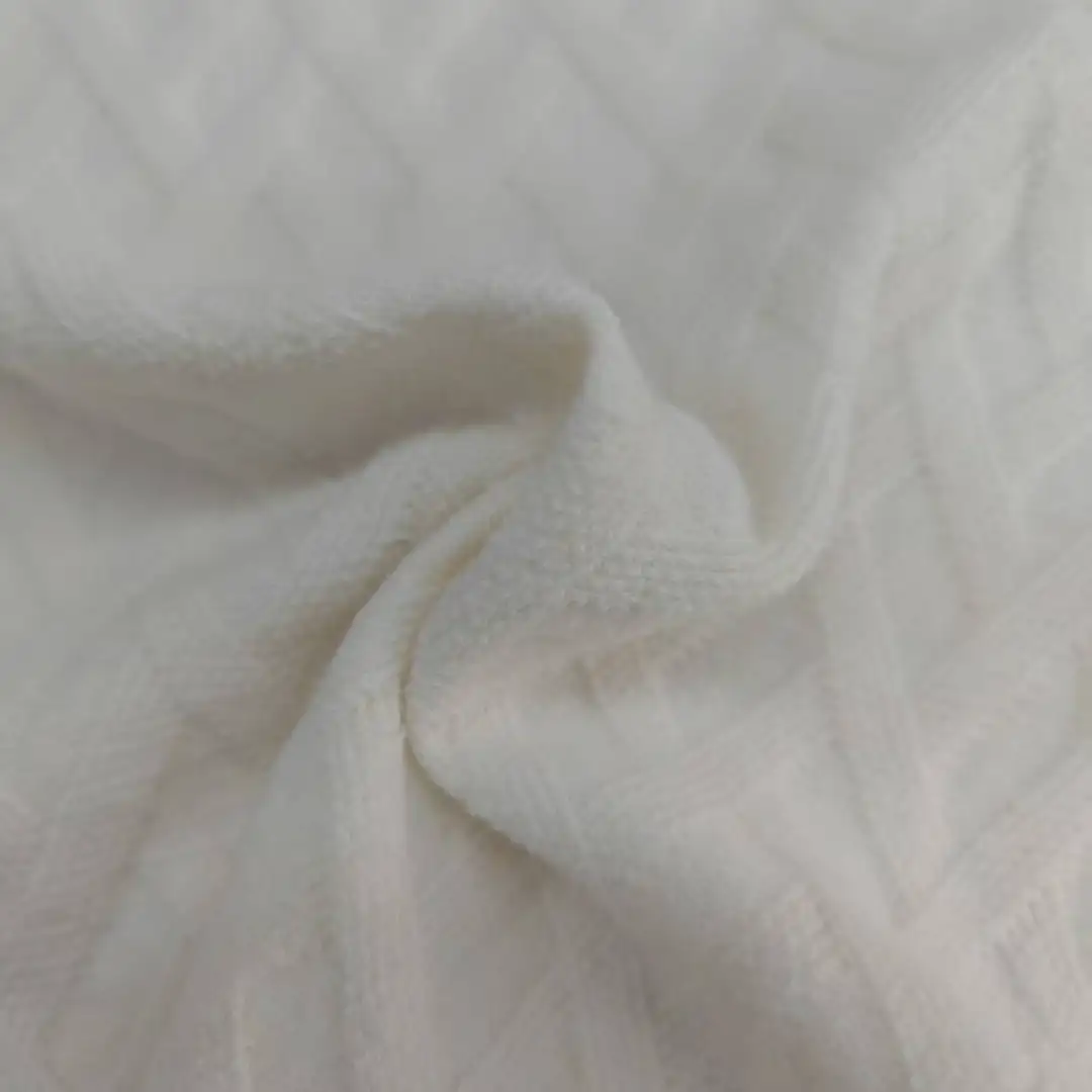 China Yarn for Open Cardigan (Sweater),Half-Zipper Cardigan (Sweater),Knitted Jacket (Sweater),Round Neck Pullover (Sweater) Mossy Yarn Fancy Yarn Recycled Polyester Acrylic Nylon light tan，white color buy from China wholesaler bulk order at wholesale price free worldwide shipping Alibaba