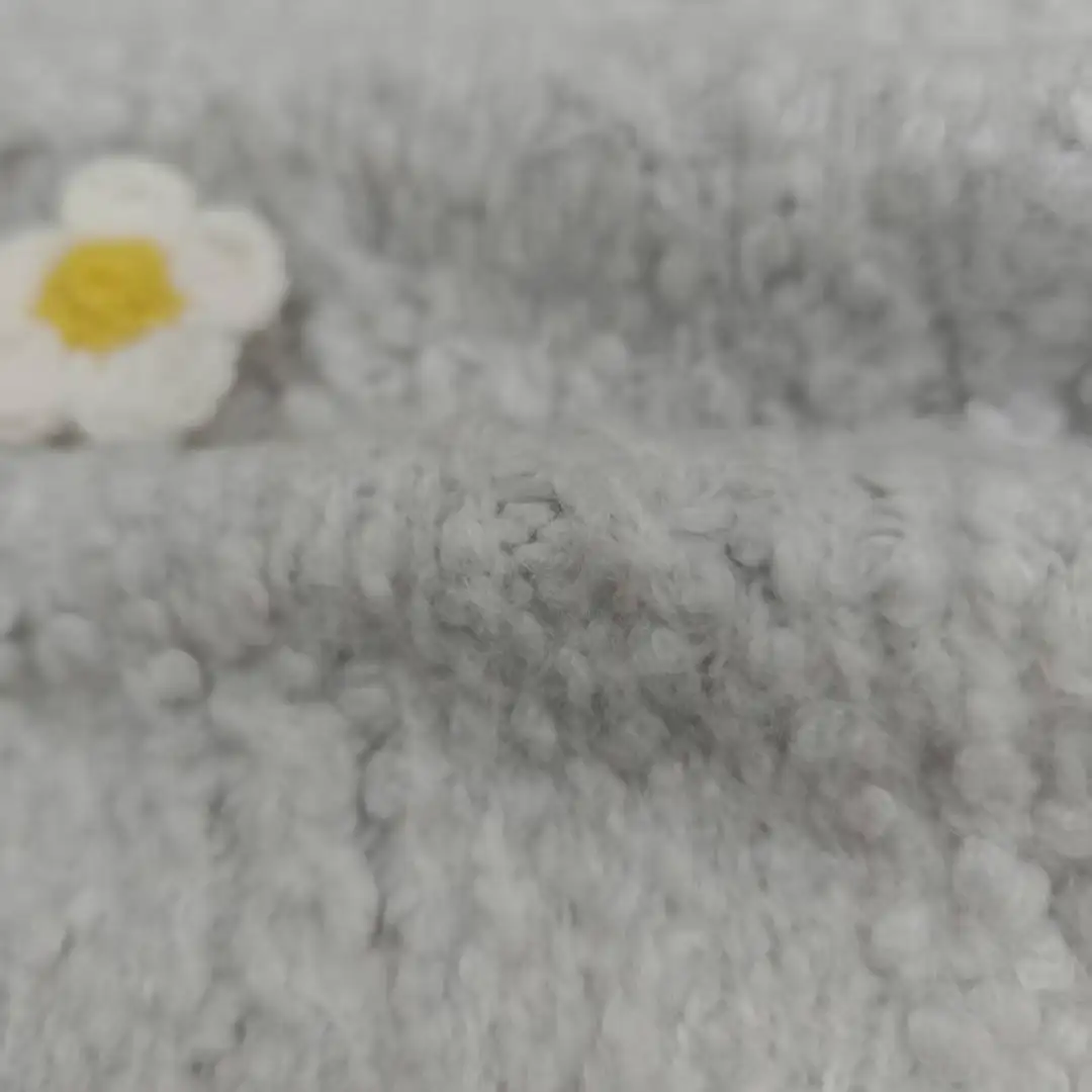 China Yarn for Open Cardigan (Sweater),Full-Zipper Cardigan (Sweater),Half-Zipper Cardigan (Sweater) Knot Yarn Fancy Yarn Recycled Polyester Recycled Nylon Recycled Acrylic Gray color buy from China wholesaler bulk order at wholesale price free worldwide shipping Alibaba