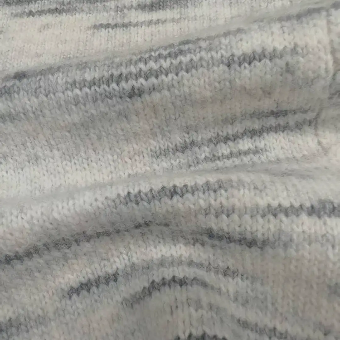 China Yarn for Open Cardigan (Sweater),Full-Zipper Cardigan (Sweater),Half-Zipper Cardigan (Sweater) Air Spun Yarn Fancy Yarn Recycled Polyester Recycled Acrylic Recycled Wool Gray,White color buy from China wholesaler bulk order at wholesale price free worldwide shipping Alibaba