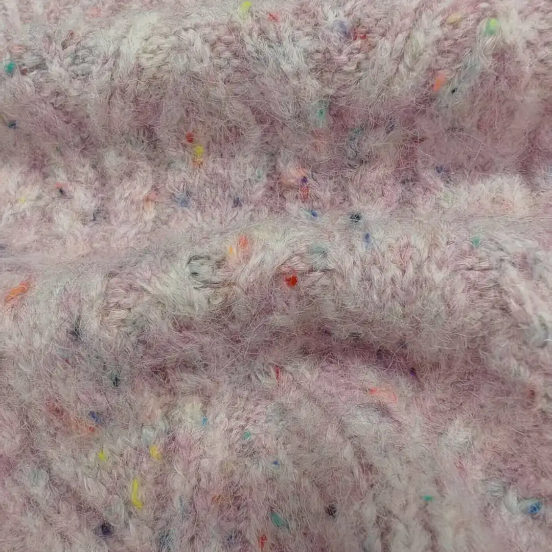 China Yarn for Open Cardigan (Sweater),Full-Zipper Cardigan (Sweater),Half-Zipper Cardigan (Sweater),Shirt Long Sleeve Button (Sweater) Mossy Yarn Fancy Yarn Recycled Polyester Recycled Acrylic Recycled Nylon RWS Wool Spandex pink color buy from China wholesaler bulk order at wholesale price free worldwide shipping Alibaba