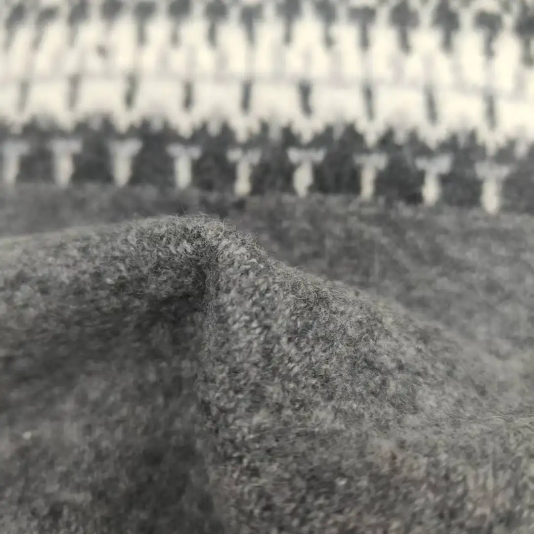 China Yarn for Open Cardigan (Sweater),Full-Zipper Cardigan (Sweater),Half-Zipper Cardigan (Sweater) Mossy Yarn Fancy Yarn Recycled Polyester Recycled Acrylic RWS Wool Spandex Gray,White color buy from China wholesaler bulk order at wholesale price free worldwide shipping Alibaba