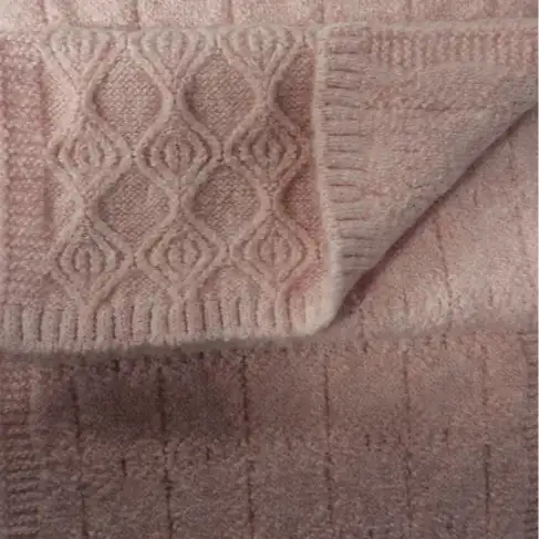 China Yarn for Open Cardigan (Sweater),Half-Zipper Cardigan (Sweater),Knitted Jacket (Sweater),Round Neck Pullover (Sweater) Mossy Yarn Fancy Yarn BCI Cotton Acrylic Polyester Spandex Pink color buy from China wholesaler bulk order at wholesale price free worldwide shipping Alibaba