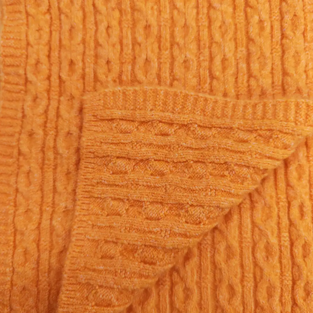 China Yarn for Crop Top,Hoodie,Half-Zipper Cardigan (Sweater),Crop Top Pullover (Sweater) Mossy Yarn Fancy Yarn Recycled Polyester Spandex orange color buy from China wholesaler bulk order at wholesale price free worldwide shipping Alibaba
