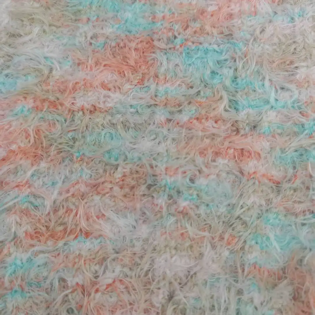 China Yarn for Crop Top,Hoodie,Open Cardigan (Sweater) Feather Yarn Fancy Yarn Nylon Polyester multicolor color buy from China wholesaler bulk order at wholesale price free worldwide shipping Alibaba