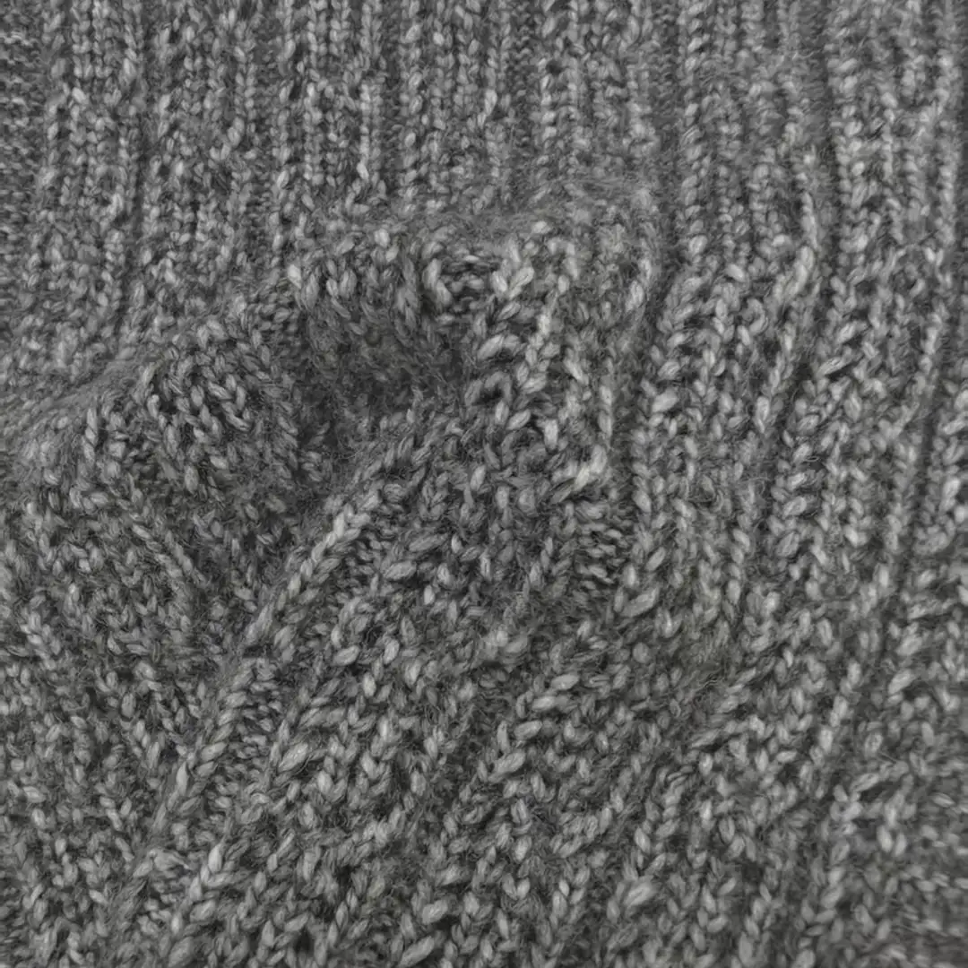 China Yarn for Hoodie,Open Cardigan (Sweater),Half-Zipper Cardigan (Sweater),Crop Top Pullover (Sweater) Air Spun Yarn Fancy Yarn Recycled Polyester Polyester Wool Dark grey color buy from China wholesaler bulk order at wholesale price free worldwide shipping Alibaba