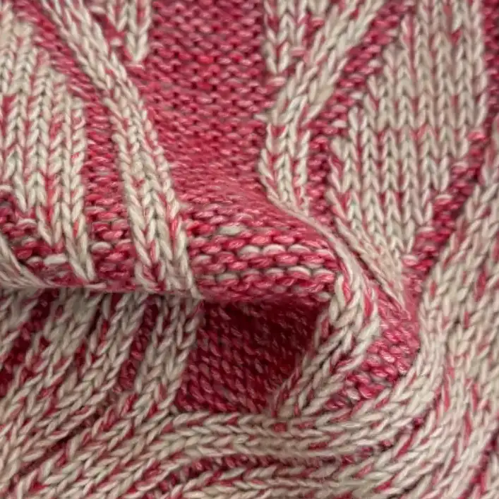 China Yarn for Ladies Vest (Sweater),Men’s Vest (Sweater),Half-Zipper Cardigan (Sweater),Men's Pants (Sweater),Women's Pants (Sweater),Skirt (Sweater) Woollen Spun Regular Yarn BCI Cotton Recycled Polyester PINK color buy from China wholesaler bulk order at wholesale price free worldwide shipping Alibaba