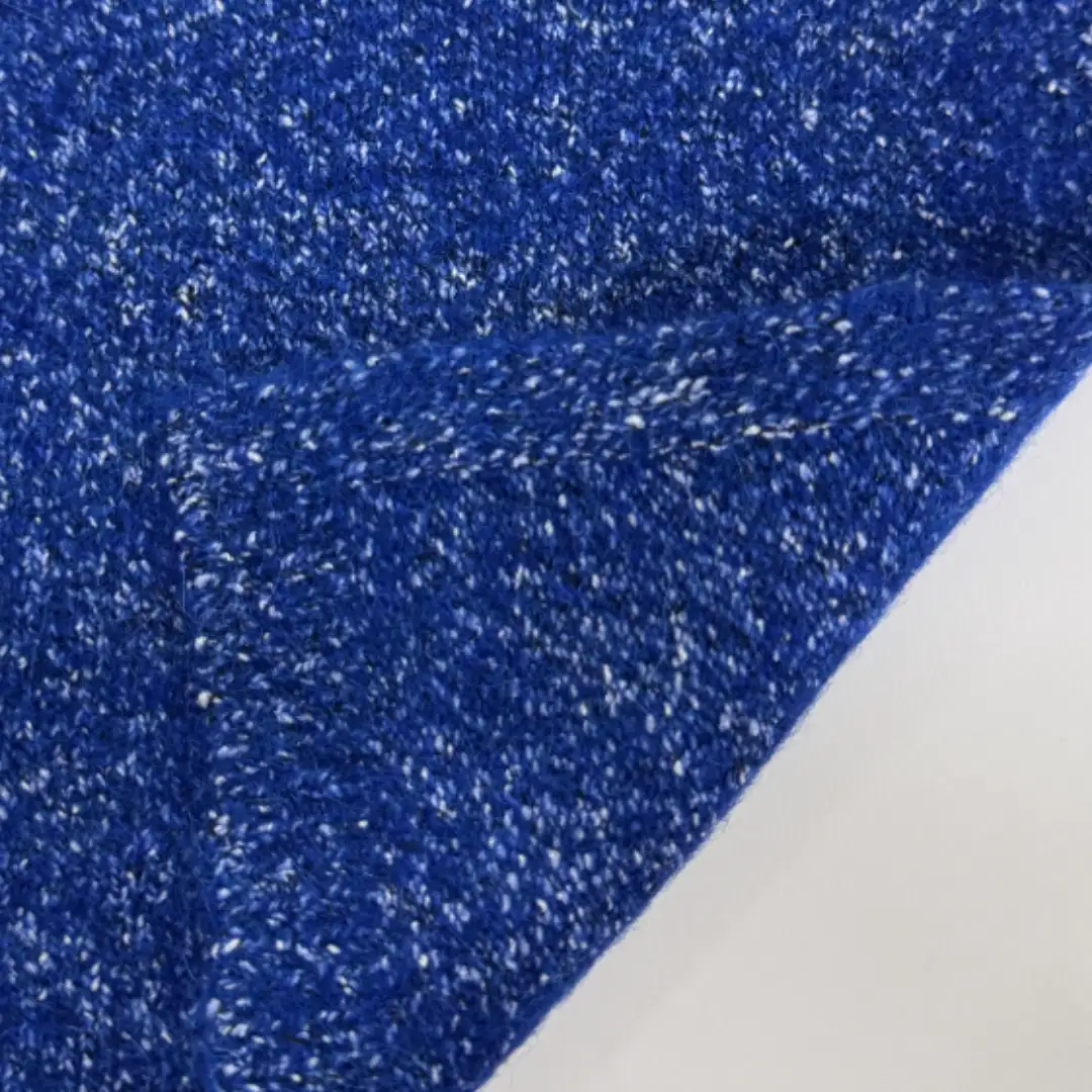 China Yarn for Ladies Vest (Sweater),Full-Zipper Cardigan (Sweater),Half-Zipper Cardigan (Sweater),T-shirt (Sweater),Men's Pants (Sweater),Women's Pants (Sweater),Skirt (Sweater) Mossy Yarn Fancy Yarn Recycled Polyester RWS Wool Spandex Blue color buy from China wholesaler bulk order at wholesale price free worldwide shipping Alibaba