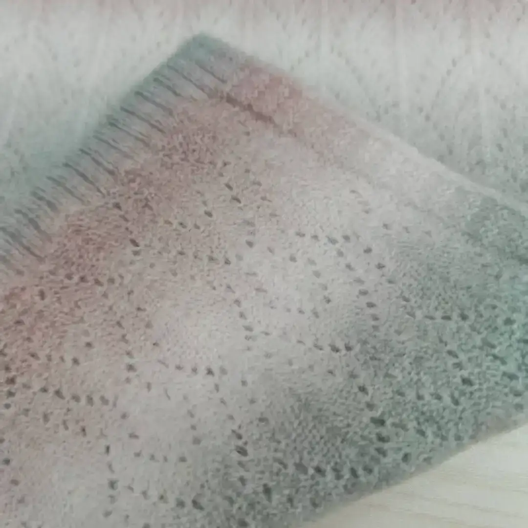 China Yarn for Open Cardigan (Sweater),Full-Zipper Cardigan (Sweater),Half-Zipper Cardigan (Sweater) Mossy Yarn Fancy Yarn Wool Acrylic Recycled Polyester Spandex pink gradient color buy from China wholesaler bulk order at wholesale price free worldwide shipping Alibaba