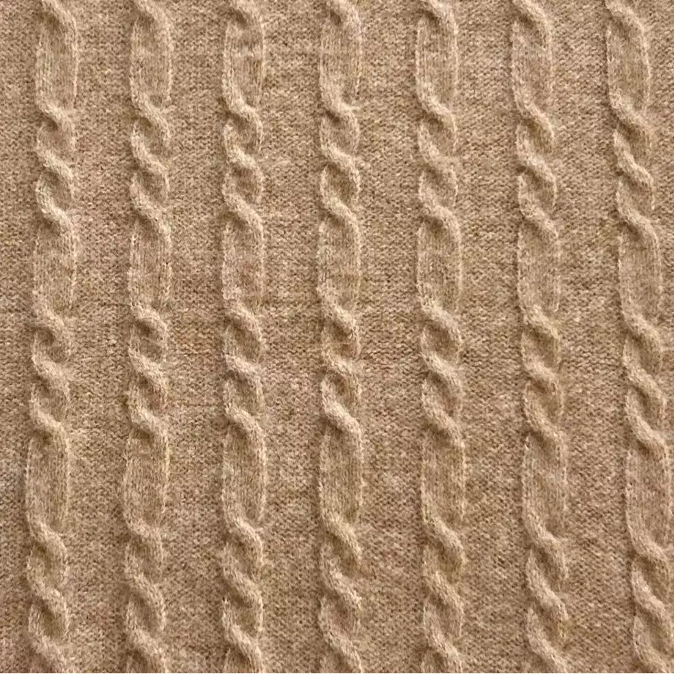 China Yarn for Ladies Vest (Sweater) Mossy Yarn Fancy Yarn Acrylic Nylon Recycled Polyester Spandex Light brown color buy from China wholesaler bulk order at wholesale price free worldwide shipping Alibaba