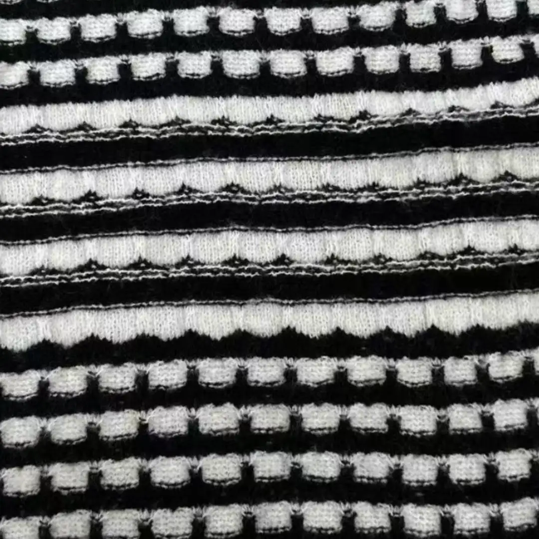 China Yarn for Open Cardigan (Sweater),Roll Neck Jumper (Sweater),Boys V-Neck Slim Fit Cardigan (Sweater) Air Spun Yarn Fancy Yarn Recycled Polyester Spandex Black and white color buy from China wholesaler bulk order at wholesale price free worldwide shipping Alibaba