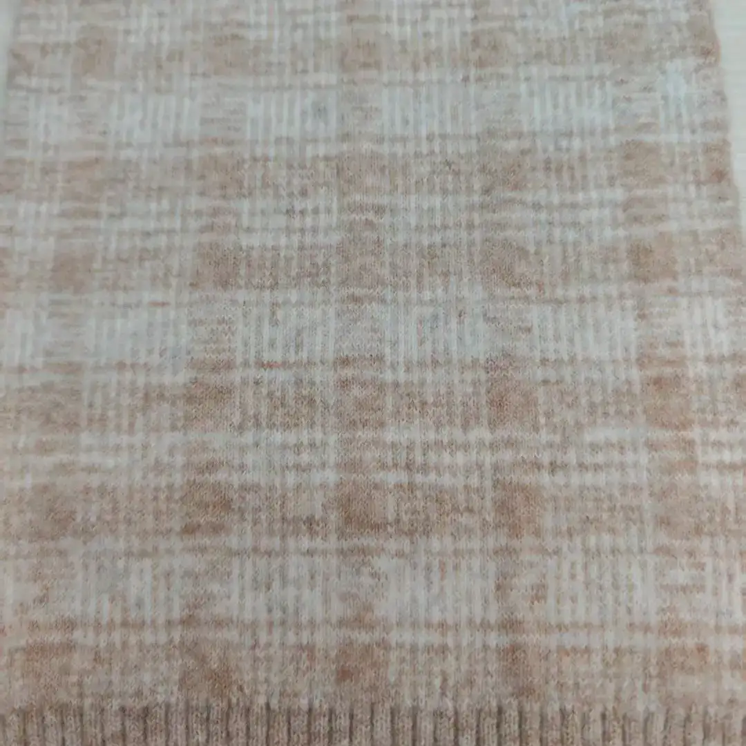 China Yarn for Open Cardigan (Sweater),Half-Zipper Cardigan (Sweater),Crew Neck Pullover (Sweater),Crop Top Pullover (Sweater) Mossy Yarn Fancy Yarn Recycled Polyester Polyester Acrylic Nylon Wool Spandex light tan color buy from China wholesaler bulk order at wholesale price free worldwide shipping Alibaba