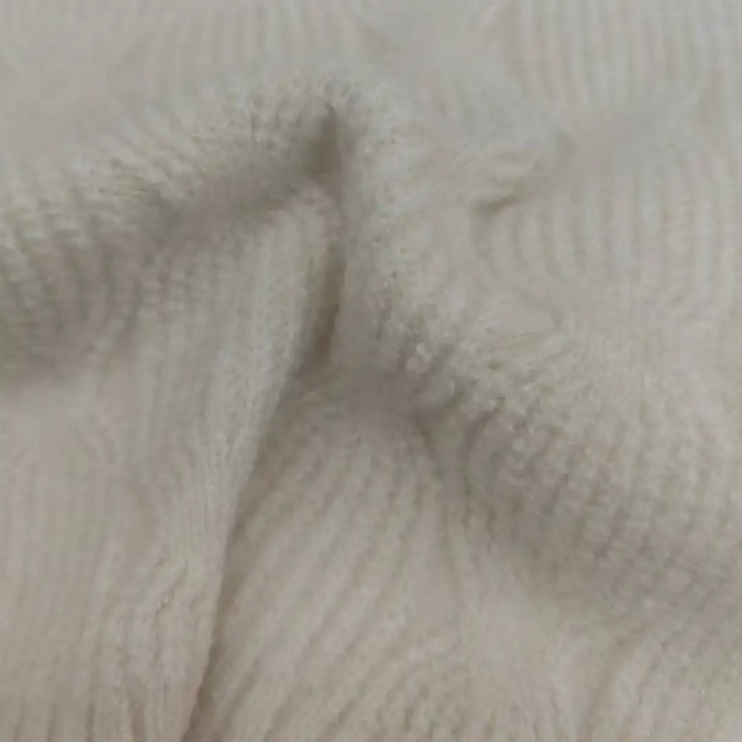 China Yarn for Open Cardigan (Sweater),Full-Zipper Cardigan (Sweater),Half-Zipper Cardigan (Sweater) Mossy Yarn Fancy Yarn Recycled Polyester Spandex cream-coloured color buy from China wholesaler bulk order at wholesale price free worldwide shipping Alibaba