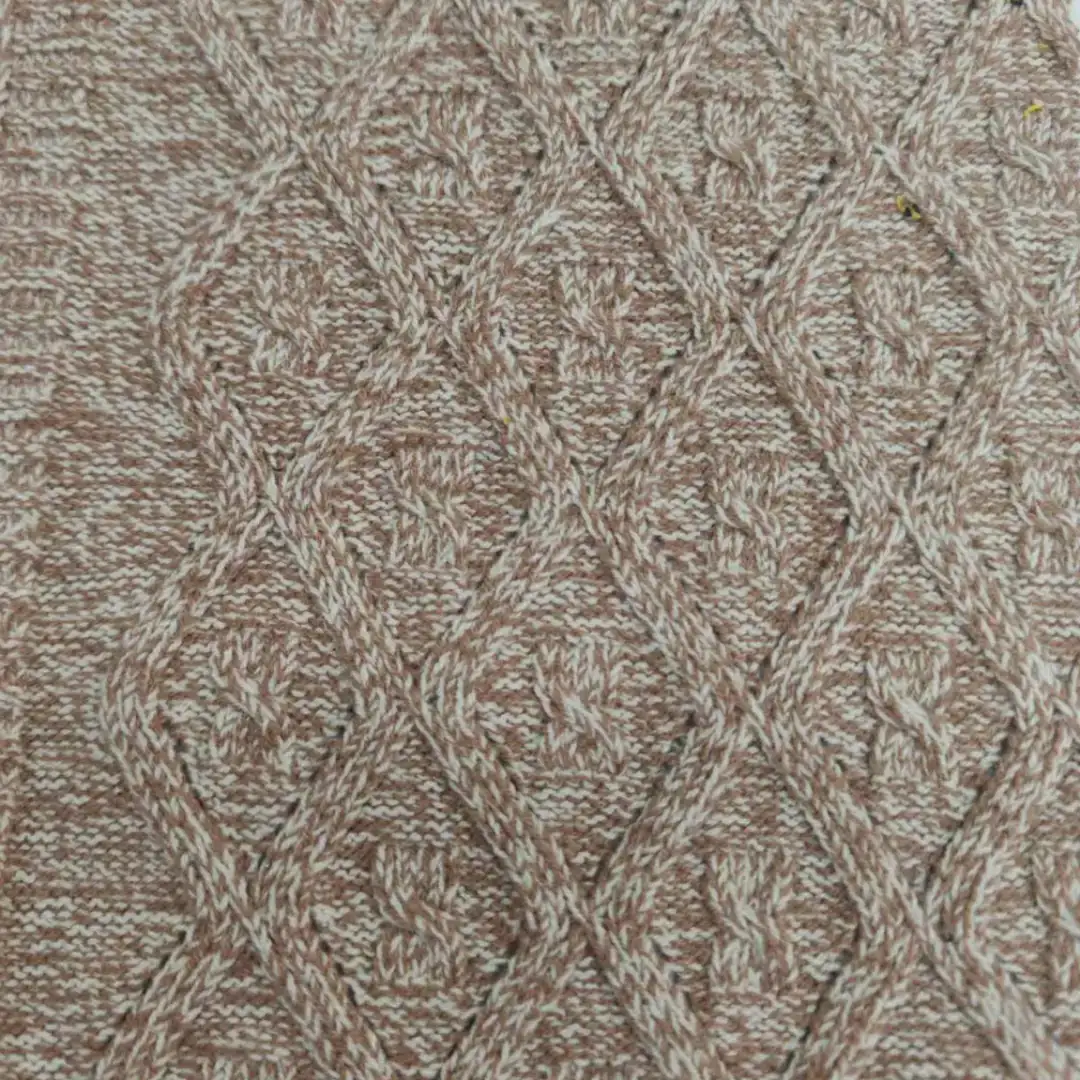 China Yarn for Open Cardigan (Sweater),Full-Zipper Cardigan (Sweater),Half-Zipper Cardigan (Sweater) Ring Spun Regular Yarn Cotton Recycled Polyester Brown color buy from China wholesaler bulk order at wholesale price free worldwide shipping Alibaba