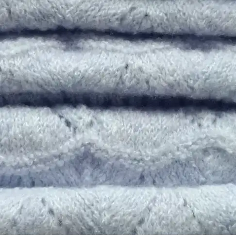 China Yarn for Ladies Vest (Sweater),Open Cardigan (Sweater),Round Neck Pullover (Sweater) Mossy Yarn Fancy Yarn Recycled Polyester Polyamide Acrylic Elastane Wool light blue color buy from China wholesaler bulk order at wholesale price free worldwide shipping Alibaba