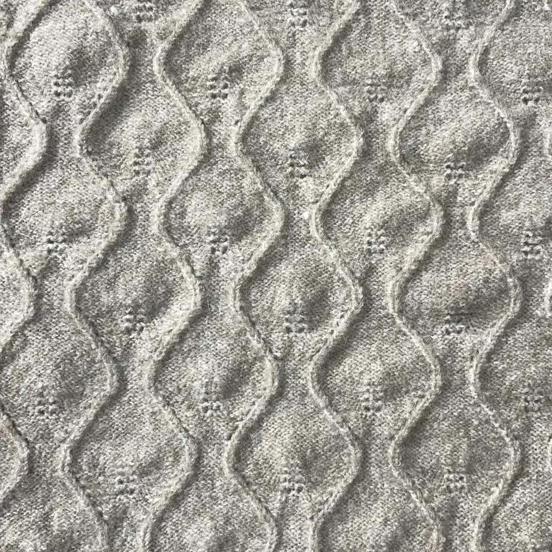 China Yarn  Mossy Yarn Fancy Yarn Polyester Spandex Recycled Polyester Wool BEIGE color buy from China wholesaler bulk order at wholesale price free worldwide shipping Alibaba