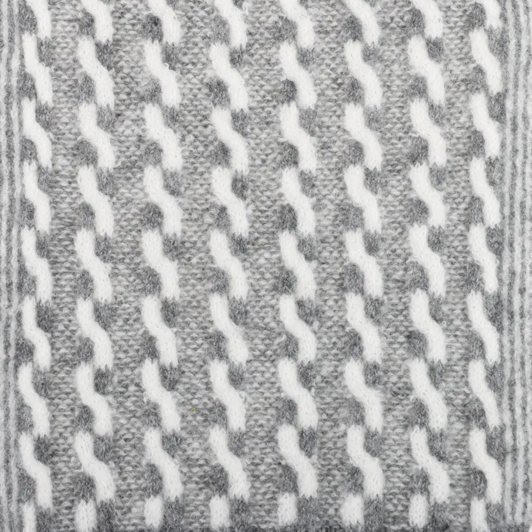 China Yarn for Shorts,Jogger,Hoodie,Ladies Vest (Sweater),Men’s Vest (Sweater),Open Cardigan (Sweater),Shirt Long Sleeve Button (Sweater),Shirt Long Sleeve Zipper (Sweater) Mossy Yarn Fancy Yarn Polyester Recycled Polyester Acrylic Alpaca Spandex Gray MELANGE color buy from China wholesaler bulk order at wholesale price free worldwide shipping Alibaba