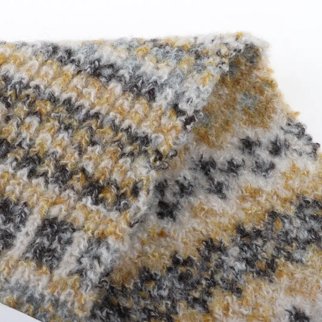 China Yarn for Ladies Vest (Sweater),Men’s Vest (Sweater),Shirt Long Sleeve Zipper (Sweater),Shirt Half Sleeve Button (Sweater),Shirt Half Sleeve Zipper (Sweater),Knitted Jacket (Sweater),Round Neck Pullover (Sweater) Mossy Yarn Fancy Yarn Polyester Spandex gray color buy from China wholesaler bulk order at wholesale price free worldwide shipping Alibaba