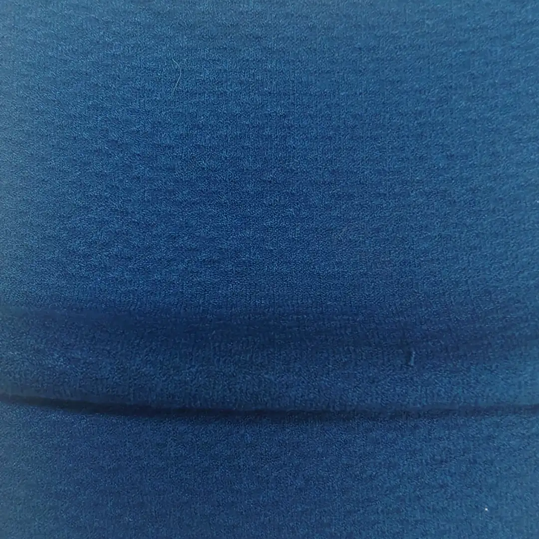 China Yarn for Crop Top,Full-Zipper Cardigan (Sweater),Half-Zipper Cardigan (Sweater) Core Spun Yarn Regular Yarn Eco Vero Recycled Polyester PBT Dark blue color buy from China wholesaler bulk order at wholesale price free worldwide shipping Alibaba