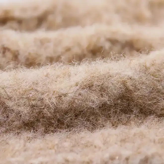 China Yarn for Round Neck Pullover (Sweater) Mossy Yarn Fancy Yarn Recycled Polyester Wool Acrylic Elastane Nylon Walnut brown color buy from China wholesaler bulk order at wholesale price free worldwide shipping Alibaba