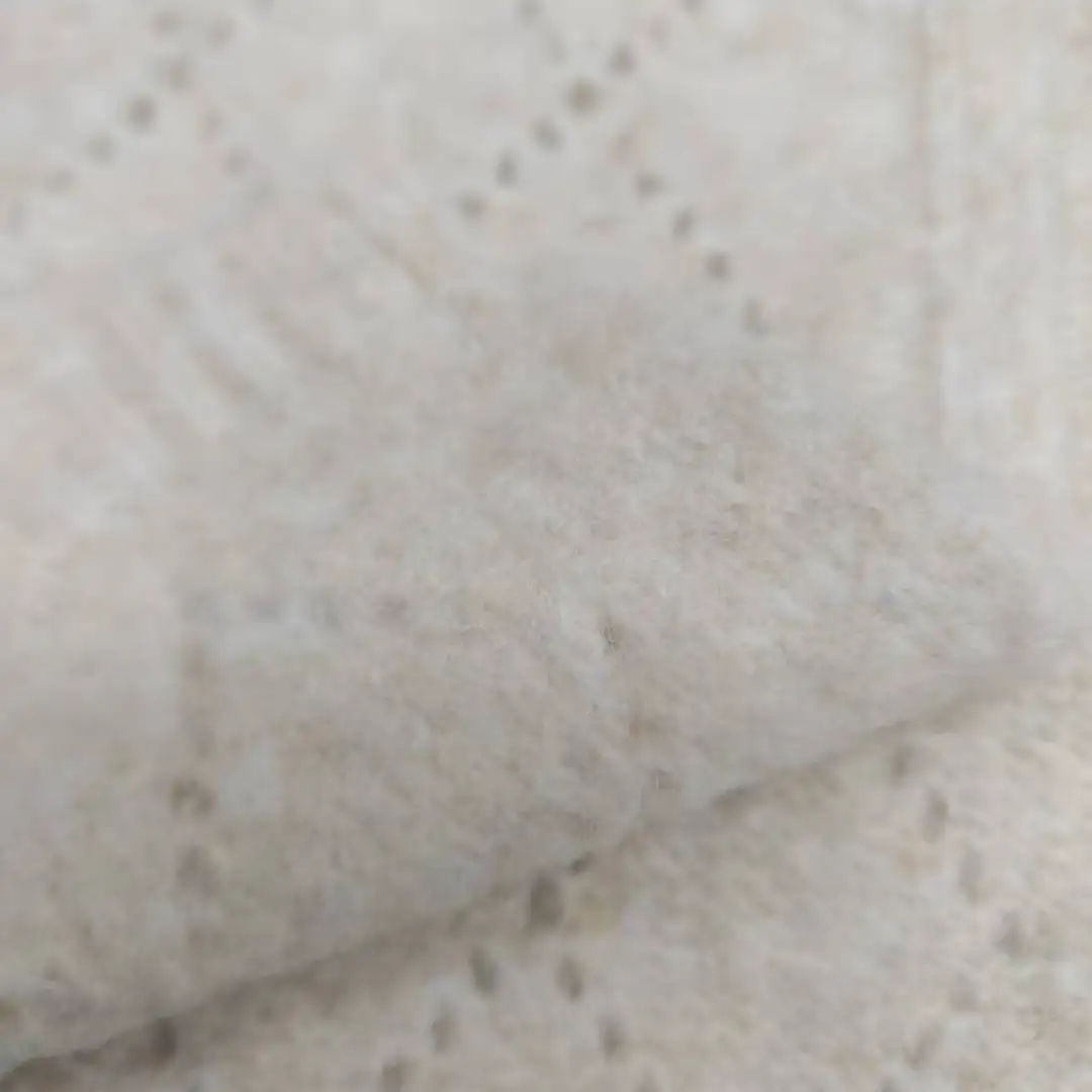 China Yarn for Round Neck Pullover (Sweater) Mossy Yarn Fancy Yarn Recycled Polyester Wool Acrylic Elastane Nylon Walnut brown color buy from China wholesaler bulk order at wholesale price free worldwide shipping Alibaba