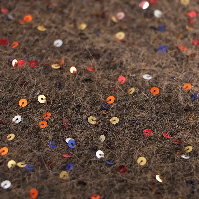 China Yarn for Open Cardigan (Sweater),Round Neck Pullover (Sweater),Crew Neck Pullover (Sweater),Crop Top Pullover (Sweater) Twisted Yarn Twisted Yarn Elastane Nylon Polyester Sequin Wool coffee color buy from China wholesaler bulk order at wholesale price free worldwide shipping Alibaba