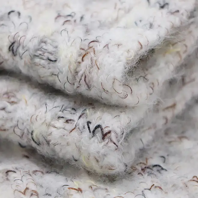 China Yarn for Open Cardigan (Sweater),Round Neck Pullover (Sweater),Crew Neck Pullover (Sweater),Crop Top Pullover (Sweater) Twisted Yarn Twisted Yarn Polyester Spandex Acrylic white color buy from China wholesaler bulk order at wholesale price free worldwide shipping Alibaba