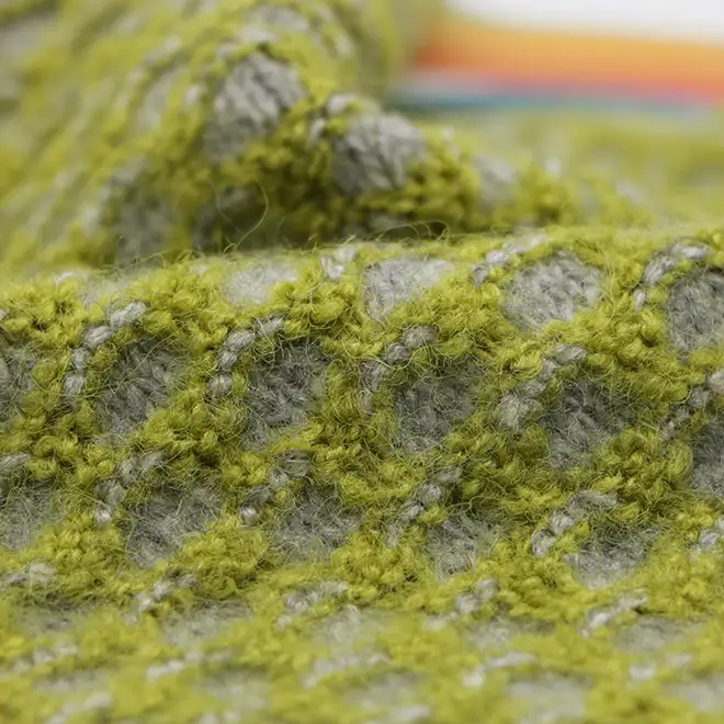 China Yarn for Open Cardigan (Sweater),Full-Zipper Cardigan (Sweater),Round Neck Pullover (Sweater),Crop Top Pullover (Sweater) Mossy Yarn Fancy Yarn Acrylic Elastane Nylon Polyester Wool 绿色+灰色 color buy from China wholesaler bulk order at wholesale price free worldwide shipping Alibaba