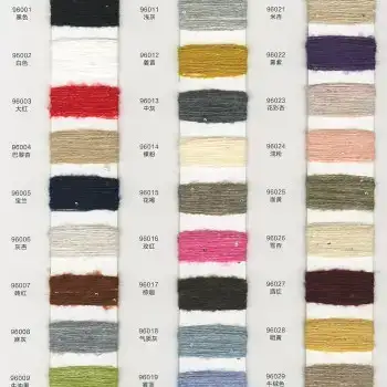 China Yarn for Open Cardigan (Sweater),Shirt Long Sleeve Button (Sweater),Round Neck Pullover (Sweater),Crew Neck Pullover (Sweater),Crop Top Pullover (Sweater) Mossy Yarn Fancy Yarn Acrylic Polyester Spandex Polyamide Sequin coffee color buy from China wholesaler bulk order at wholesale price free worldwide shipping Alibaba