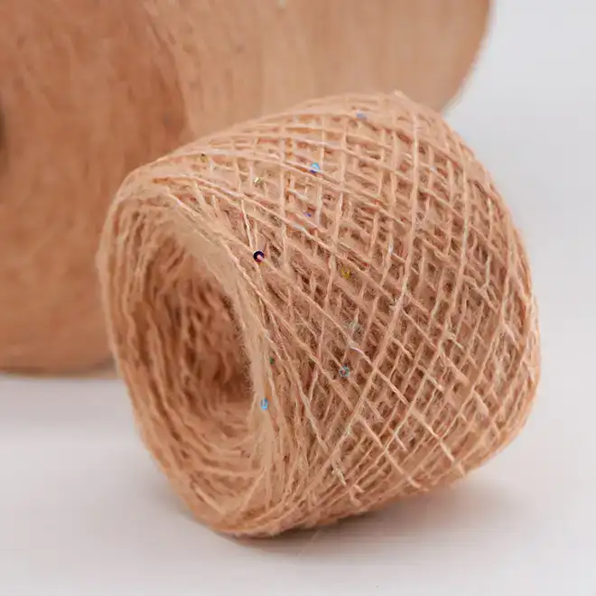 China Yarn for Open Cardigan (Sweater),Shirt Long Sleeve Button (Sweater),Round Neck Pullover (Sweater),Crew Neck Pullover (Sweater),Crop Top Pullover (Sweater) Mossy Yarn Fancy Yarn Acrylic Polyester Spandex Polyamide Sequin coffee color buy from China wholesaler bulk order at wholesale price free worldwide shipping Alibaba