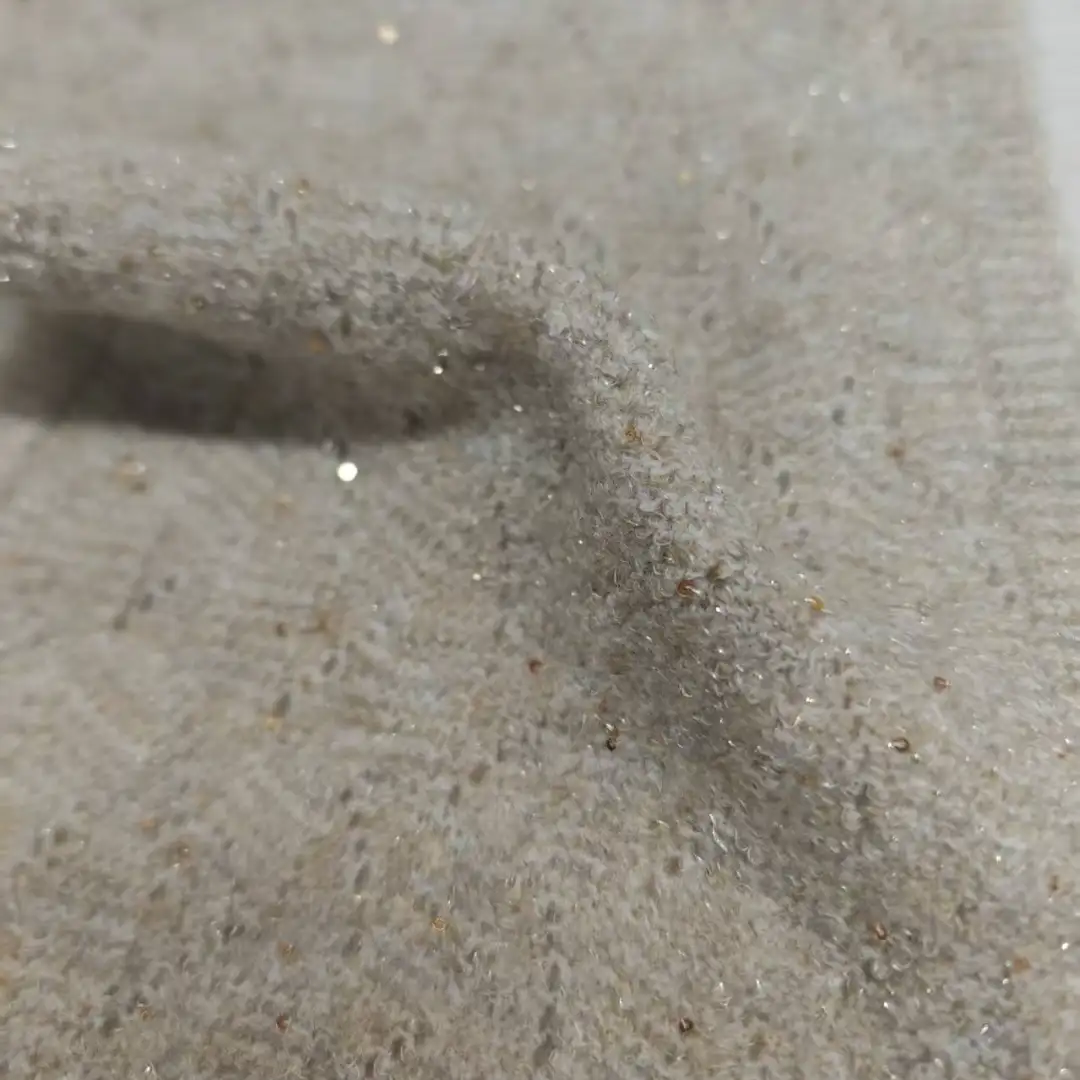 China Yarn for Open Cardigan (Sweater),Shirt Long Sleeve Button (Sweater),Round Neck Pullover (Sweater),Crew Neck Pullover (Sweater),Crop Top Pullover (Sweater) Mossy Yarn Fancy Yarn Acrylic Polyester Spandex Polyamide Sequin coffee color buy from China wholesaler bulk order at wholesale price free worldwide shipping Alibaba