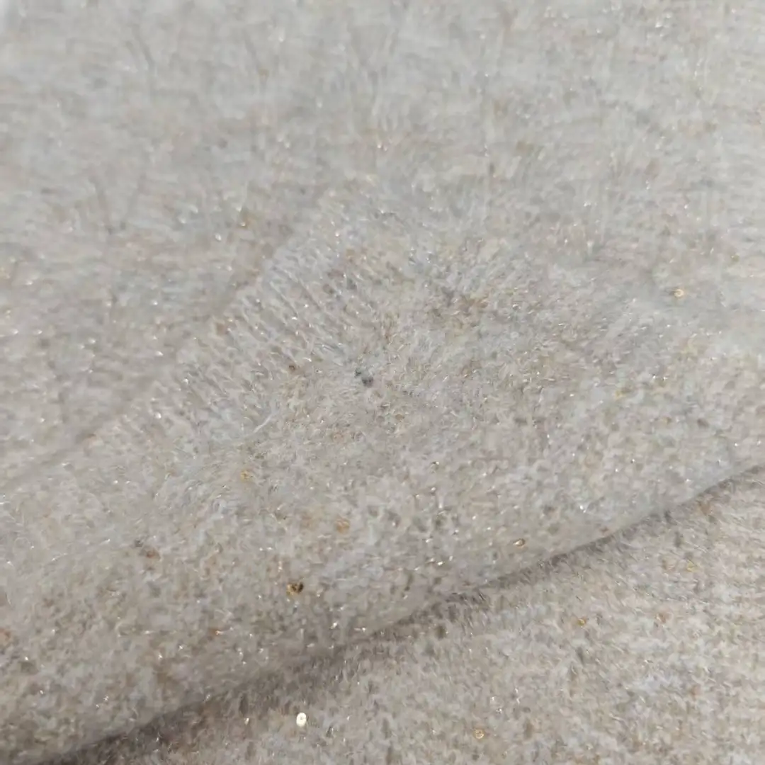 China Yarn for Open Cardigan (Sweater),Shirt Long Sleeve Button (Sweater),Round Neck Pullover (Sweater),Crew Neck Pullover (Sweater),Crop Top Pullover (Sweater) Mossy Yarn Fancy Yarn Acrylic Polyester Spandex Polyamide Sequin coffee color buy from China wholesaler bulk order at wholesale price free worldwide shipping Alibaba