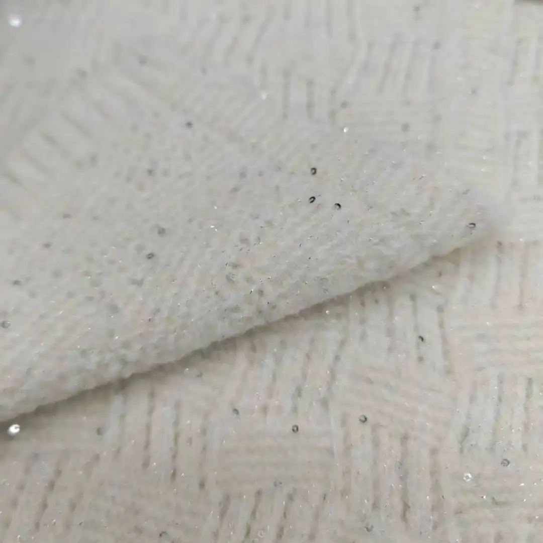 China Yarn for Round Neck Pullover (Sweater),Crew Neck Pullover (Sweater),T-shirt (Sweater),Skirt (Sweater) Twisted Yarn Twisted Yarn Recycled Polyester Acrylic Nylon Wool Elastane Sequin silver，white，brown color buy from China wholesaler bulk order at wholesale price free worldwide shipping Alibaba