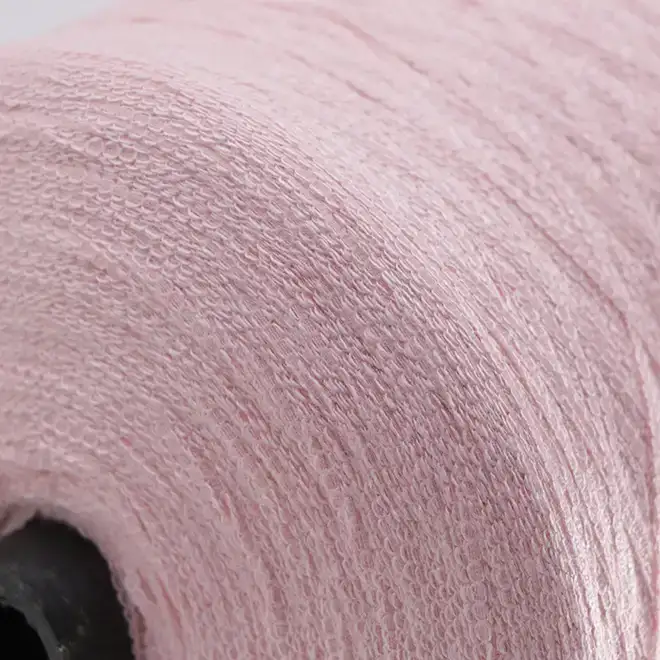 China Yarn for Round Neck Pullover (Sweater),Crew Neck Pullover (Sweater),T-shirt (Sweater) Flat Tape Yarn Fancy Yarn Nylon Acrylic bule，orange color buy from China wholesaler bulk order at wholesale price free worldwide shipping Alibaba