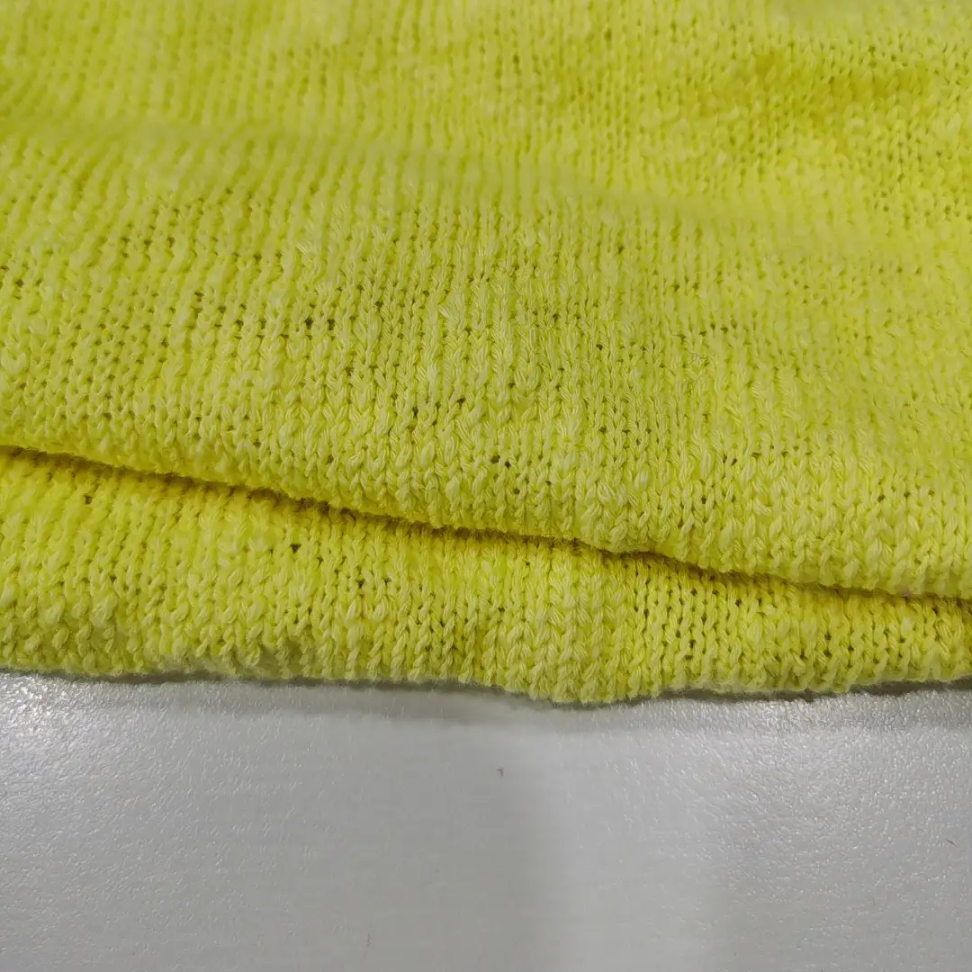 China Yarn for Ladies Vest (Sweater),Open Cardigan (Sweater),Shirt Long Sleeve Button (Sweater),Round Neck Pullover (Sweater),Crop Top Pullover (Sweater) Slub Yarn Fancy Yarn BCI Cotton 浅黄 color buy from China wholesaler bulk order at wholesale price free worldwide shipping Alibaba
