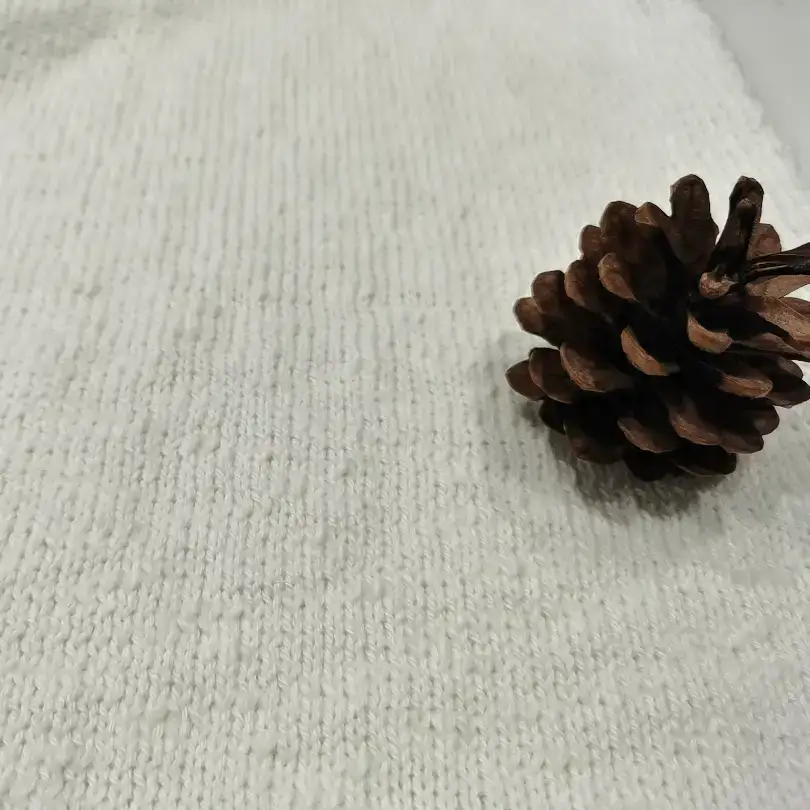 China Yarn for Ladies Vest (Sweater),Open Cardigan (Sweater),Crop Top Pullover (Sweater),Polo T-shirt (Sweater),Hoodie  (Sweater) Slub Yarn Fancy Yarn BCI Cotton Recycled Polyester 白色 color buy from China wholesaler bulk order at wholesale price free worldwide shipping Alibaba