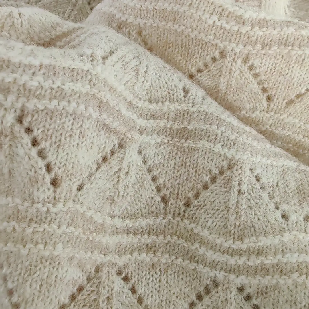 China Yarn for Overcoat,Open Cardigan (Sweater),Round Neck Pullover (Sweater),Hoodie  (Sweater) Mossy Yarn Fancy Yarn Recycled Polyester Acrylic Recycled Wool Elastane CREAM color buy from China wholesaler bulk order at wholesale price free worldwide shipping Alibaba