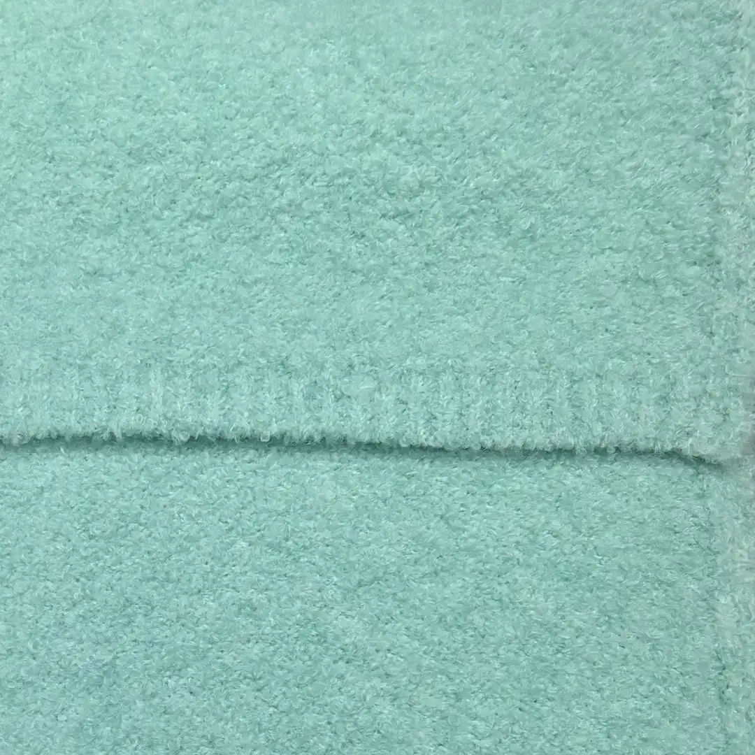 China Yarn for Hoodie,Overcoat,Ladies Vest (Sweater),Open Cardigan (Sweater) Boucle Yarn Fancy Yarn Wool Recycled Polyester Elastane 薄荷绿 color buy from China wholesaler bulk order at wholesale price free worldwide shipping Alibaba