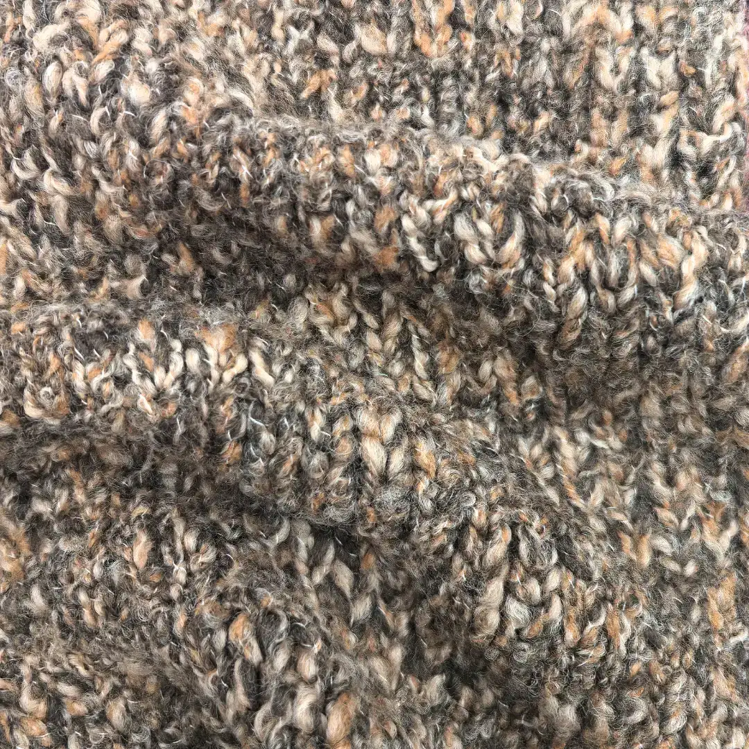 China Yarn for Tank Top,Hoodie,Open Cardigan (Sweater),Round Neck Pullover (Sweater),Crew Neck Pullover (Sweater),Crop Top Pullover (Sweater) Mossy Yarn Fancy Yarn Acrylic Wool Recycled Cotton Nylon Recycled Polyester 驼咖 color buy from China wholesaler bulk order at wholesale price free worldwide shipping Alibaba