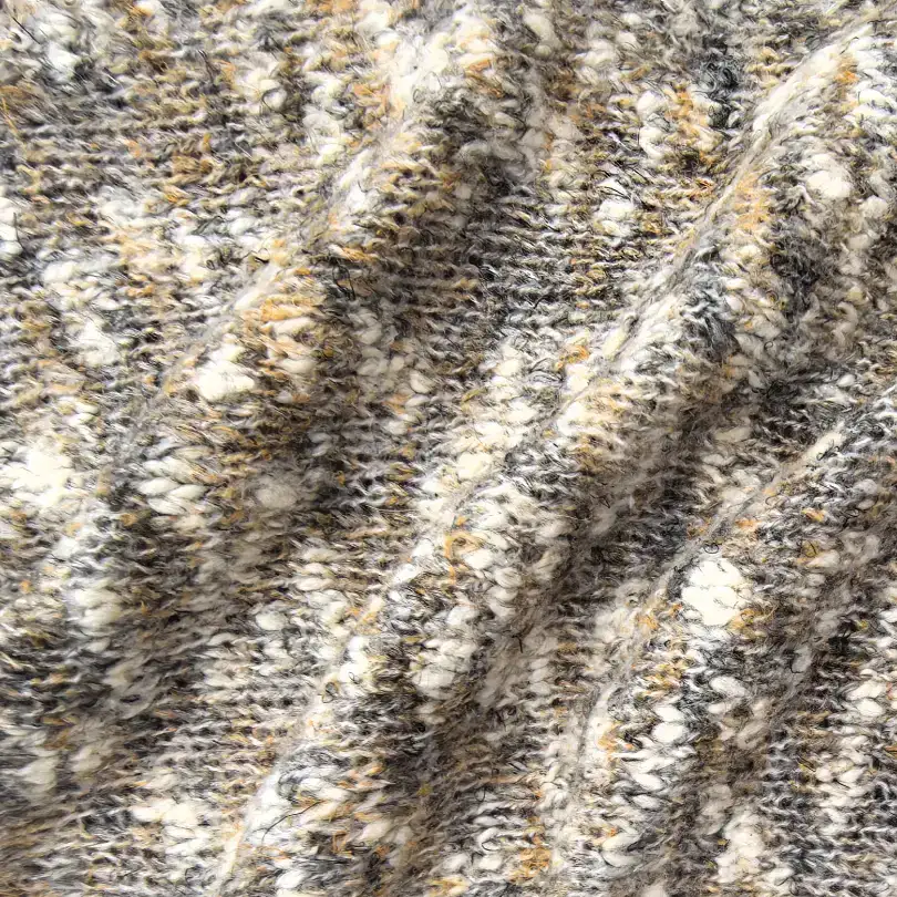 China Yarn for Hoodie,Ladies Vest (Sweater),Open Cardigan (Sweater),Round Neck Pullover (Sweater),Crew Neck Pullover (Sweater) Mossy Yarn Fancy Yarn Recycled Cotton Flax Nylon Recycled Polyester 土咖 color buy from China wholesaler bulk order at wholesale price free worldwide shipping Alibaba