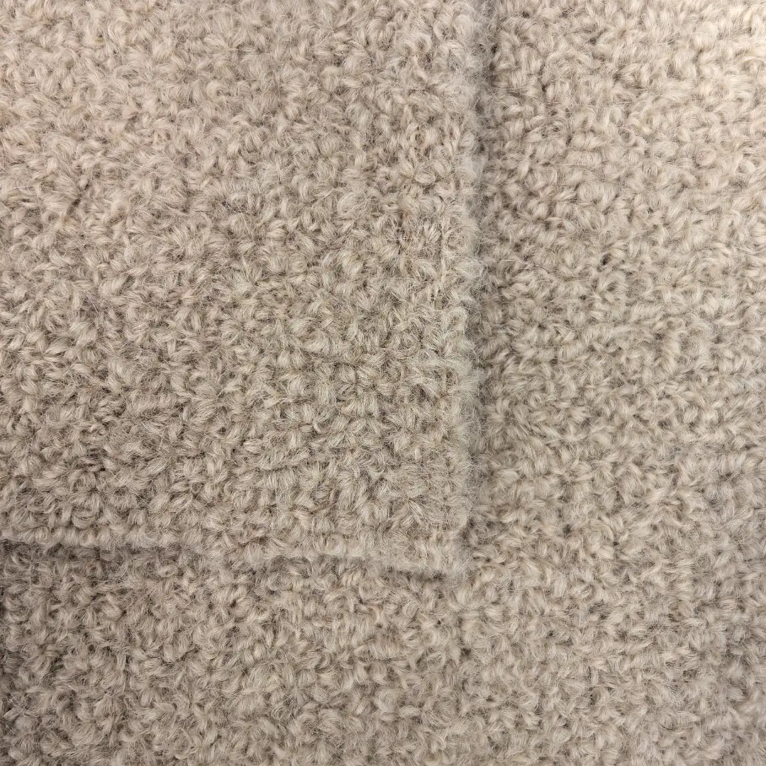 China Yarn for Ladies Vest (Sweater),Open Cardigan (Sweater),Round Neck Pullover (Sweater),Crew Neck Pullover (Sweater),Crop Top Pullover (Sweater),Hoodie  (Sweater) Boucle Yarn Fancy Yarn Wool Alpaca Nylon 浅咖 color buy from China wholesaler bulk order at wholesale price free worldwide shipping Alibaba