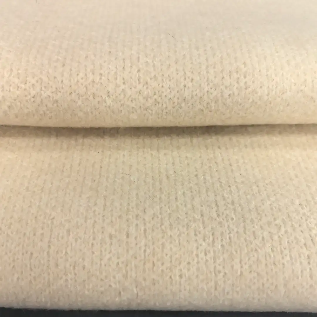China Yarn for Hoodie,Ladies Vest (Sweater),Open Cardigan (Sweater),Round Neck Pullover (Sweater),Crew Neck Pullover (Sweater),Crop Top Pullover (Sweater) Mossy Yarn Fancy Yarn Acrylic Recycled Polyester Elastane 米白 color buy from China wholesaler bulk order at wholesale price free worldwide shipping Alibaba