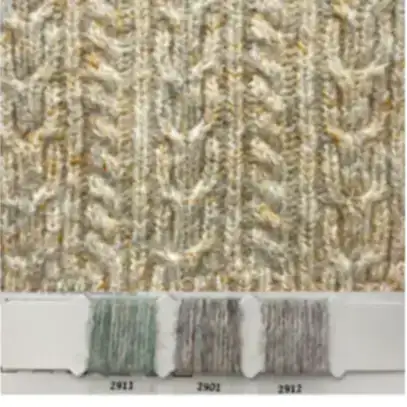 China Yarn for Hoodie,Ladies Vest (Sweater),Open Cardigan (Sweater),Round Neck Pullover (Sweater),Crew Neck Pullover (Sweater),Crop Top Pullover (Sweater) Mossy Yarn Fancy Yarn Acrylic RWS Wool Recycled Cotton Linen Nylon Recycled Polyester 花白 color buy from China wholesaler bulk order at wholesale price free worldwide shipping Alibaba