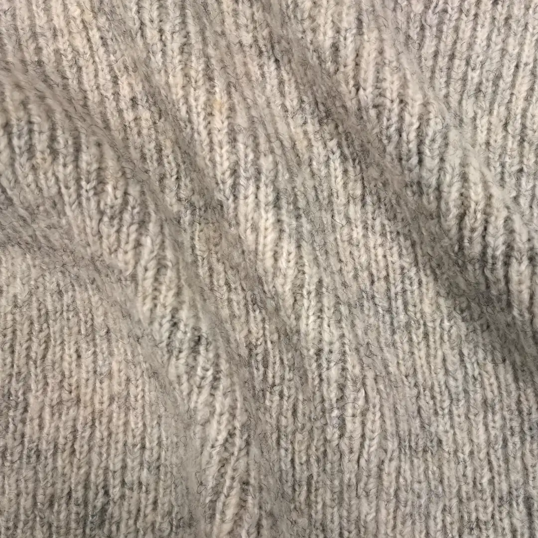 China Yarn for Ladies Vest (Sweater),Open Cardigan (Sweater),Round Neck Pullover (Sweater),Crew Neck Pullover (Sweater),Crop Top Pullover (Sweater),Hoodie  (Sweater) Mossy Yarn Fancy Yarn Acrylic RWS Wool Recycled Cotton Nylon 米黄 color buy from China wholesaler bulk order at wholesale price free worldwide shipping Alibaba