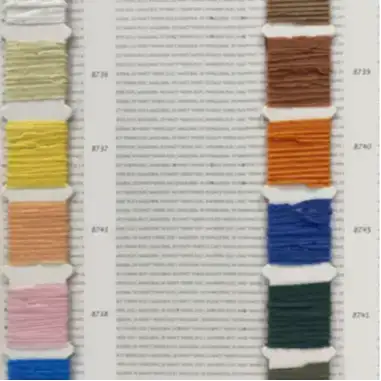 China Yarn for Hoodie,Ladies Vest (Sweater),Round Neck Pullover (Sweater),Crew Neck Pullover (Sweater),Crop Top Pullover (Sweater) Tubular Tape Yarn Fancy Yarn Recycled Cotton Nylon 绿色 color buy from China wholesaler bulk order at wholesale price free worldwide shipping Alibaba