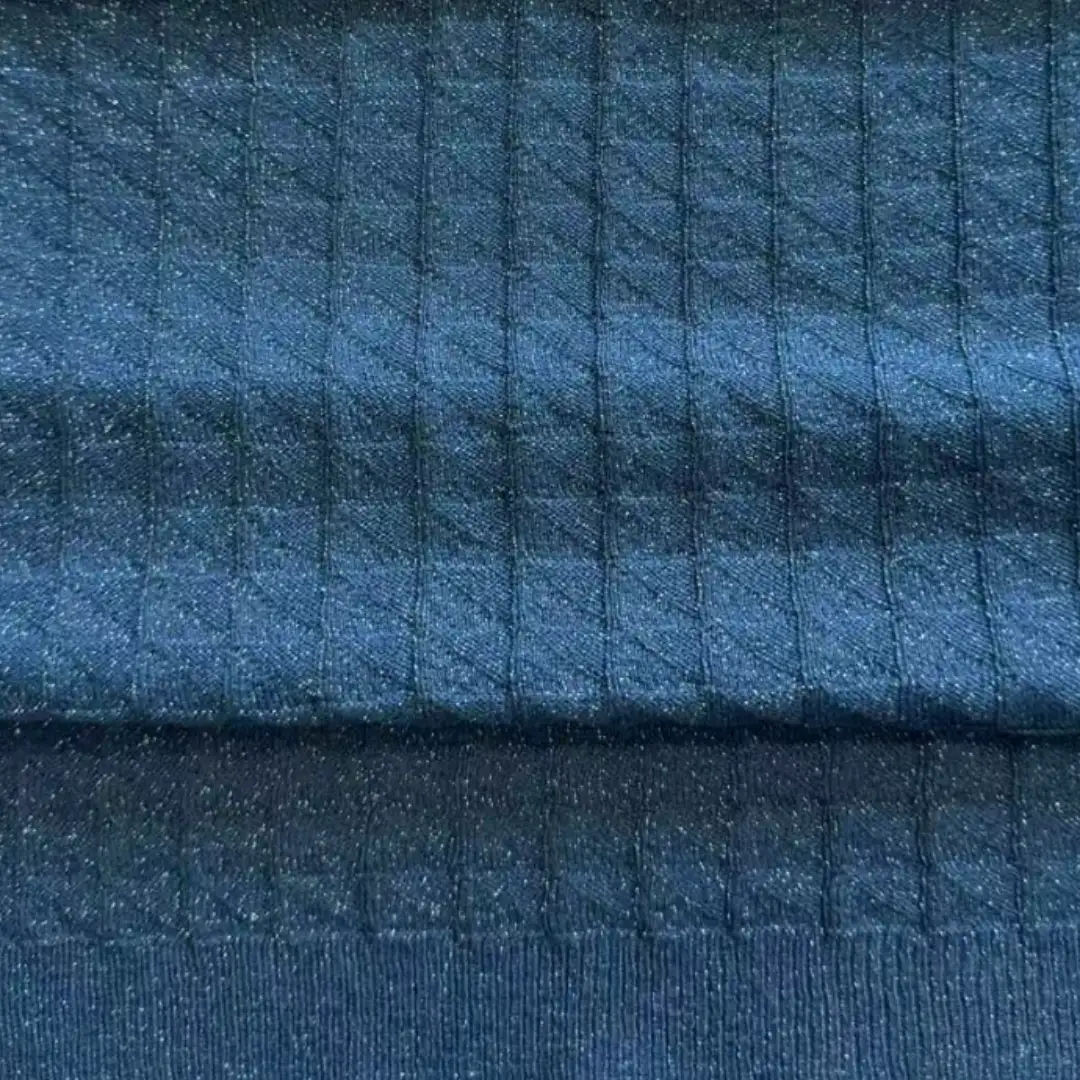 China Yarn for Round Neck Pullover (Sweater),Crew Neck Pullover (Sweater) Worsted Spun Regular Yarn Recycled Polyester Staple Fiber Polyester Lurex 牛仔蓝 color buy from China wholesaler bulk order at wholesale price free worldwide shipping Alibaba