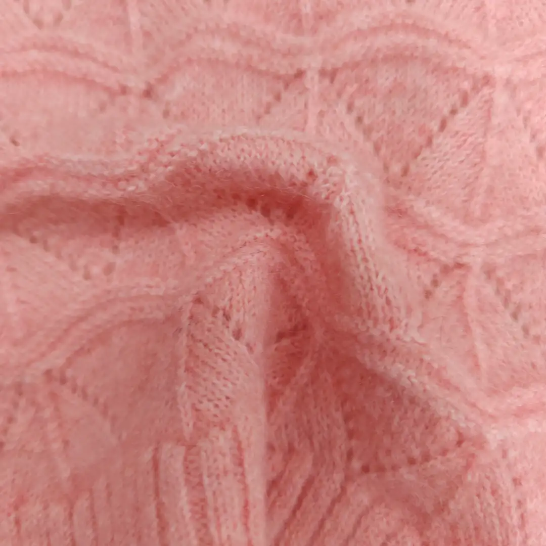 China Yarn for Crop Top,Open Cardigan (Sweater),Full-Zipper Cardigan (Sweater),Half-Zipper Cardigan (Sweater) Mossy Yarn Fancy Yarn Recycled Polyester Acrylic Polyester Spandex Pink color buy from China wholesaler bulk order at wholesale price free worldwide shipping Alibaba