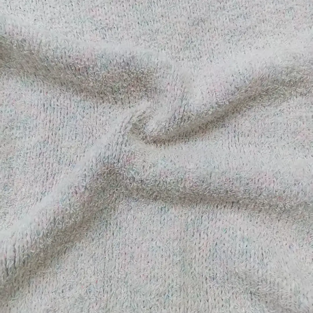 China Yarn for Full-Zipper Cardigan (Sweater) Cat Feather Yarn Fancy Yarn Polyester Flax Cotton 浅灰蓝绿红 color buy from China wholesaler bulk order at wholesale price free worldwide shipping Alibaba